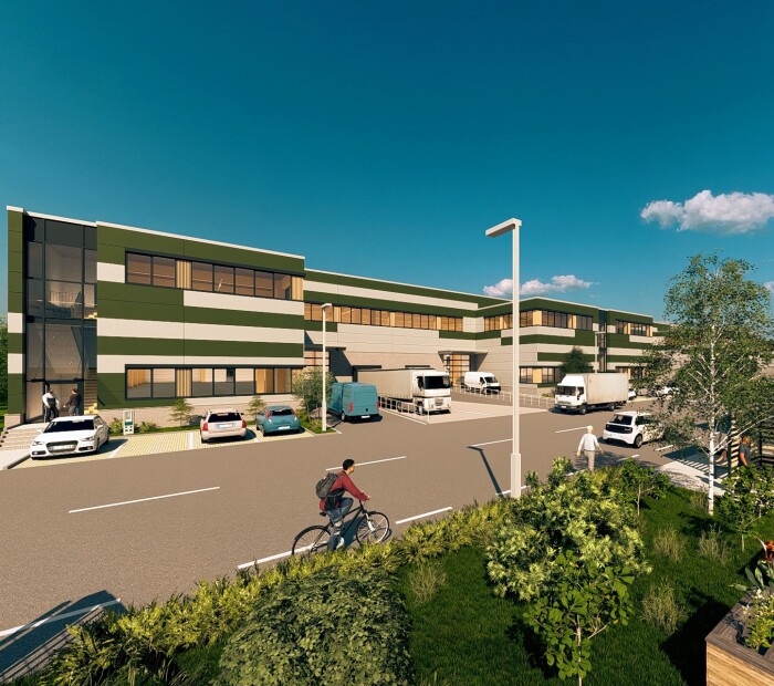Objekt: Four Parx Hildesheim - Neubau einer Industrie- und Logistikimmobilie