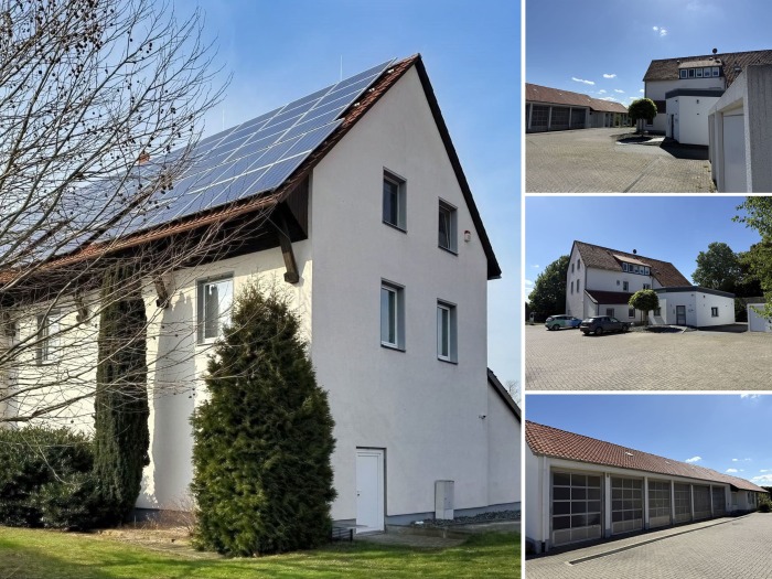 Objekt: Selbstnutzung und/oder Kapitalanlage: Gewerbe und Wohnen auf großem Grundstück in Giesen, OT Hasede