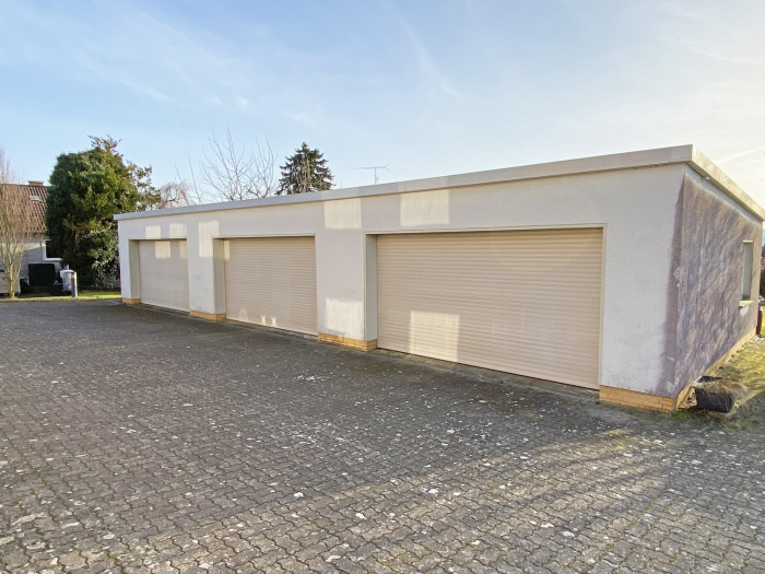 Objekt: Wohnhaus und Bürogebäude mit Werkstatt, Garagen und Lagerhalle