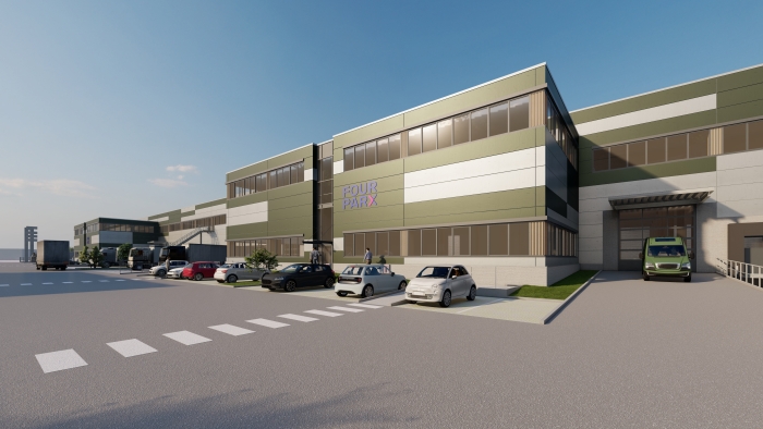 Objekt: Four Parx Hildesheim - Neubau einer Industrie- und Logistikimmobilie