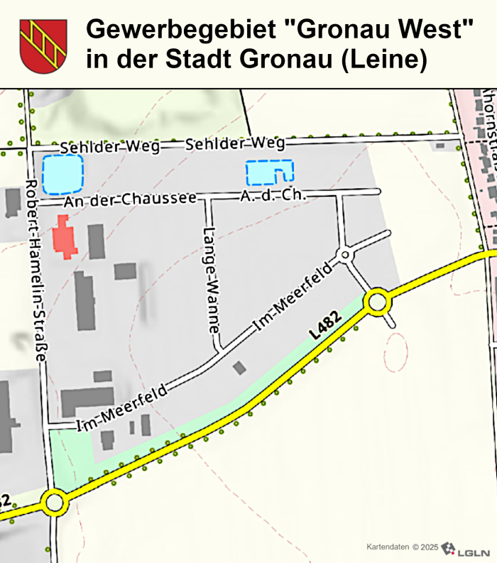 Objekt: Gewerbegebiet "Gronau-West"
