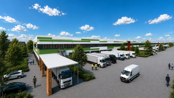 Objekt: Four Parx Hildesheim - Baustart Juni 2026 für moderne Industrie- und Logistikimmobilie mit ca. 37.700 m² Mietfläche