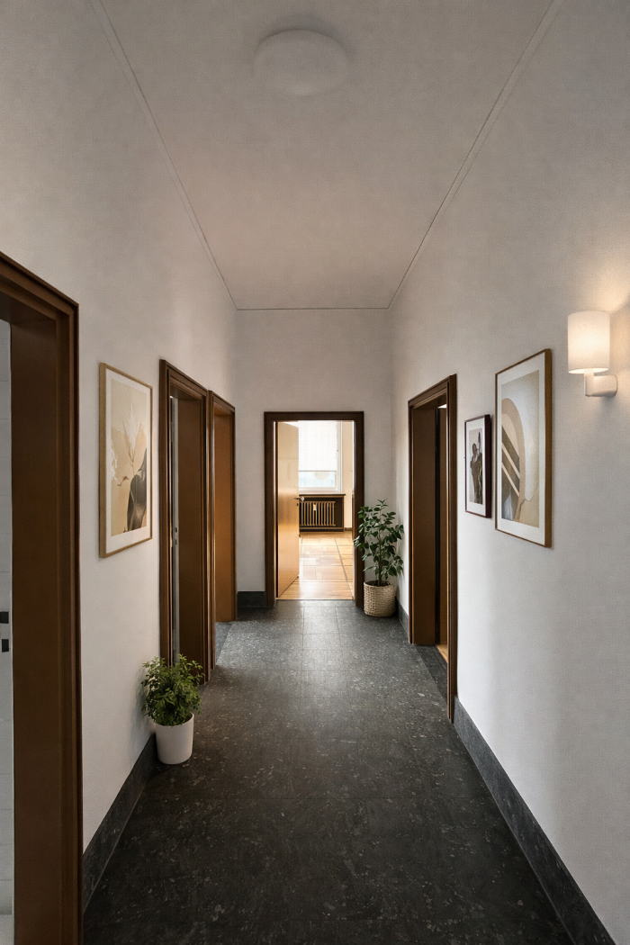 Objekt: Moderne Büro oder Praxisräume zentrumsnah mit Parkplätzen bis 424 m²