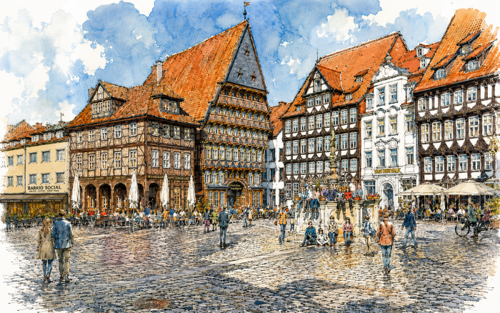 Objekt: Einzigartige Gastrofläche direkt am historischen Marktplatz Hildesheim
